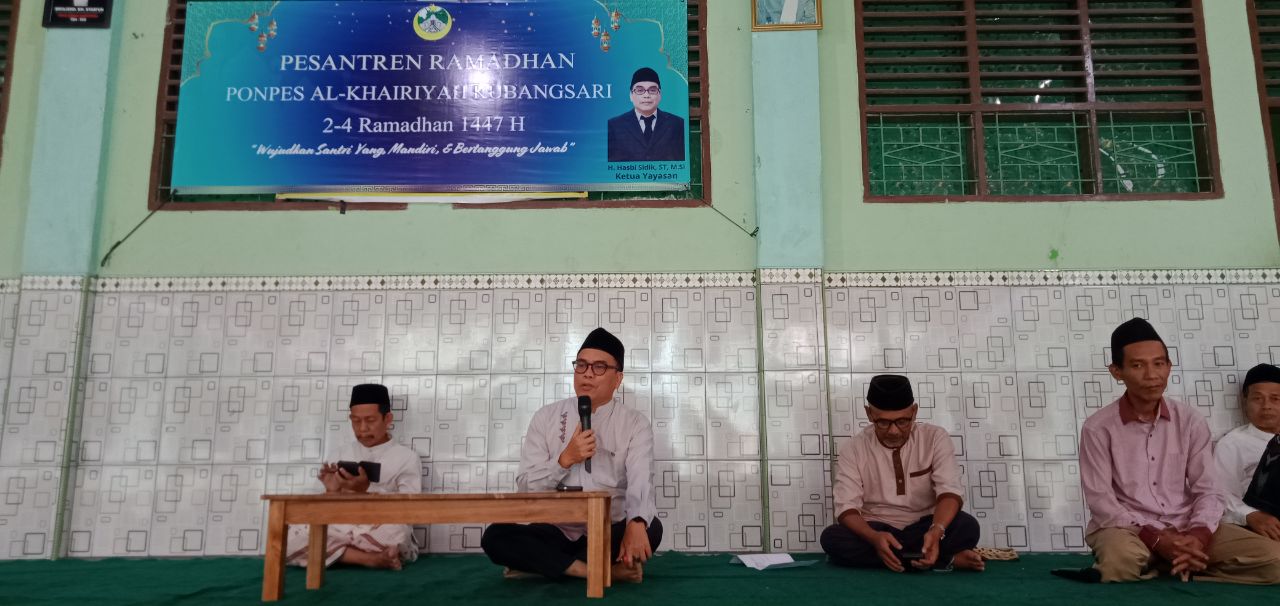 Tingkatkan Kualitas Ibadah, Ponpes Al-Khairiyah Kubangsari 1 Gelar Pesantren Ramadhan